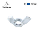 Galvanized butterfly nut 4.8 grade carbon steel sheep horn hand screw cap