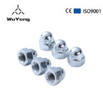 Cap type nut hexagonal GB923 dome ball head galvanized carbon steel decoration M3-M20