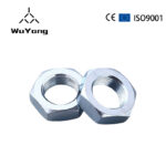 Electroplated hexagonal thin nut with multiple specifications