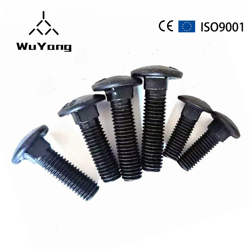 4.8 grade M12X70 steel zinc plated carriage bolt DIN603