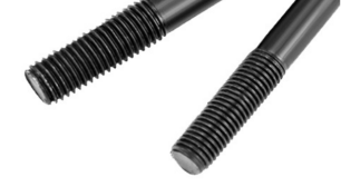 Black Double - Ended Threaded Rods