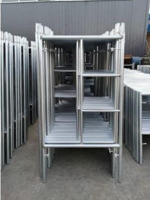 Mobile scaffolding 4