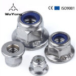 M3 M4 M5 M6 M8 M10 M12 M14 M16 DIN6926 Stainless Steel 304 Nylock Nut Flange Nylon Insert Locking Nuts - Hebei Wuyang Fastener Manufacturing Co., Ltd.